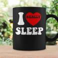 I Loveleep Heart Naps Lazy Relaxing For Men コーヒーマグ ギフトのアイデア