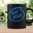 Geek Inside Eccentric Intellectual Tech コーヒーマグ ギフトのアイデア