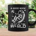 A Good Book Is Out Of This World Space Book Lover Graphic Print Coffee Mug Gifts ideas
