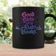 Good Girls Fall For Bad Books Smut Bookish Quote Graphic Print Coffee Mug Gifts ideas