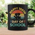 Happy 100th Day Of School Teacher Reading Book For Men Women Girls Kids Graphic Print Coffee Mug Gifts ideas