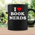 I Heart Book Nerds Book Readers Cute Graphic Print Coffee Mug Gifts ideas