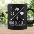 Horse Girl Wild And Free Arrow 馬好き乗馬tシャツ コーヒーマグ ギフトのアイデア