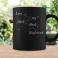 Hot Book Boyfriend Booklover Reader Fan Girl Graphic Print Coffee Mug Gifts ideas