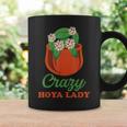 Hoya 陶器フラワーデザイン ワックスフラワー Hoya ファン用 コーヒーマグ ギフトのアイデア