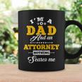 I'm Dad And Attorney Fun Happy 父の日 コーヒーマグ ギフトのアイデア