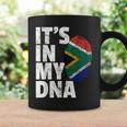 It's In My Dnaouth African Africa Flagコーヒーマグ ギフトのアイデア