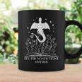 It's Too Nonfiction Outside Book Dragon Bookish Fantasy Era Graphic Print Coffee Mug Gifts ideas