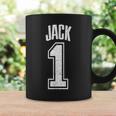 Jackサポーター番号 1番の大ファン コーヒーマグ ギフトのアイデア