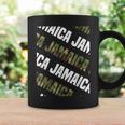 Jamaicaカモ柄グリーンカモフラージュ コーヒーマグ ギフトのアイデア