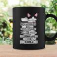 Jane Austen Mr Darcy Romantic Quote Literary Book Club Fan Graphic Print Coffee Mug Gifts ideas