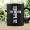 Jesus Is The Way The Truth And The Life アパレル Christian Cr コーヒーマグ ギフトのアイデア