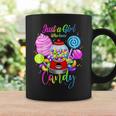 Just A Girl Who Loves Candy、レインボースイーツテスターギフト コーヒーマグ ギフトのアイデア