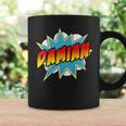 Kids Boys Damian Name Comic Book Superhero Graphic Print Coffee Mug Gifts ideas Kids Boys Damian Name Comic Book Superhero Graphic Print Coffee Mug Gifts ideas