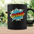 Kids Boys Joshua Comic Book Superhero Name Graphic Print Coffee Mug Gifts ideas