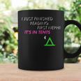 LDS 1st Nephi Pun Book Of Mormon Joke In Tents Graphic Print Coffee Mug Gifts ideas