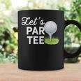 Let's Par ゴルフボール ティーピン付き 面白いゴルフクラブtシャツ コーヒーマグ ギフトのアイデア