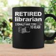 Librarian Retirement Party Retired Book Lover Graphic Print Coffee Mug Gifts ideas Librarian Retirement Party Retired Book Lover Graphic Print Coffee Mug Gifts ideas