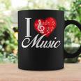 I Love Music D001-0095A コーヒーマグ ギフトのアイデア