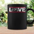 Love To Ride レース スポーツバイク ストリートバイク オートバイ コーヒーマグ ギフトのアイデア