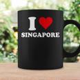 I Loveingapore Heart シンガポールギフト コーヒーマグ ギフトのアイデア