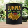 Lumpia Makes Me Happyルンピアは私を幸せにする フィリピンの春巻き 料理 食べ物 コーヒーマグ ギフトのアイデア