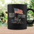 May We Never Forget Freedom Isnt Free アメリカ国旗 ベテラン コーヒーマグ ギフトのアイデア