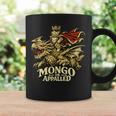 Mongo Is Appalled Princess Cat Riding Dinosaur Book Lover Graphic Print Coffee Mug Gifts ideas
