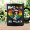 More Pride Less Prejudice Pride Month Lgbtq ゲイ レズビアン コーヒーマグ ギフトのアイデア