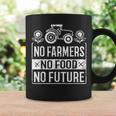 No Farmers No Food No Future ファーマー 農場農場農業 コーヒーマグ ギフトのアイデア