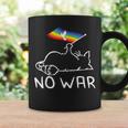 No War Peace Movement World Peace Peace Flag Cat コーヒーマグ ギフトのアイデア