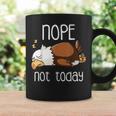 Nope Not Todayleeping American Bald Eagle Nap Early Bird コーヒーマグ ギフトのアイデア