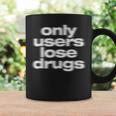 Only Users Lose Drugs ヴィンテージ E-Boy E-Girl 美学 コーヒーマグ ギフトのアイデア