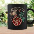 Panther Rose アメリカントラディショナルタトゥーインク オールドスクール コーヒーマグ ギフトのアイデア