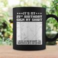 Party It's My 21st Birthday Sign My Shirt Guestbook Graphic Print Coffee Mug Gifts ideas
