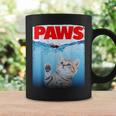 Paws Parody Cat Chasing A Cutecared Mouse Cat Lover コーヒーマグ ギフトのアイデア