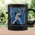 Player Number 2024 World Champion Max Muncy Los Angeles コーヒーマグ ギフトのアイデア