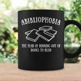 Reader Bibliophobia The Fear Of Running Out Of Books To Read Graphic Print Coffee Mug Gifts ideas