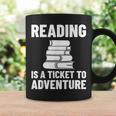 Reader Book Reading Bookworm Librarian Graphic Print Coffee Mug Gifts ideas