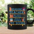Reading Books Reading Teacher Graphic Print Coffee Mug Gifts ideas