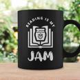 Reading Is My Jam Book Lover And Reading Teacher For Men Women Kids Graphic Print Coffee Mug Gifts ideas