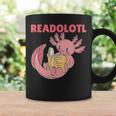 Readolotl An Axolotl That Read Many Books Axolotl Graphic Print Coffee Mug Gifts ideas