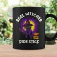 Real Witches Ridetick 面白い 黒猫 ハロウィン コーヒーマグ ギフトのアイデア