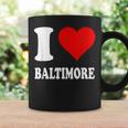 Red Heart I Love Baltimore コーヒーマグ ギフトのアイデア