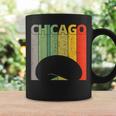 Retro Chicago Intage Chicago Bean Cloud Gate コーヒーマグ ギフトのアイデア
