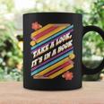 Retro Style Take a Look It's In a Book Graphic Print Coffee Mug Gifts ideas Retro Style Take a Look It's In a Book Graphic Print Coffee Mug Gifts ideas