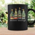 Seasons Readings All Booked For Christmas Book Reading Lover Graphic Print Coffee Mug Gifts ideas