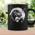 T-Rex Bookworm Book Reading Dinosaur Lover Graphic Print Coffee Mug Gifts ideas