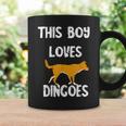 This Boy Loves Dingoes 野生動物 オーストラリアン ディンゴ犬 コーヒーマグ ギフトのアイデア
