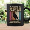 This Is My Human コスチューム I'm Really A Burrowing Owl 長袖tシャツ コーヒーマグ ギフトのアイデア